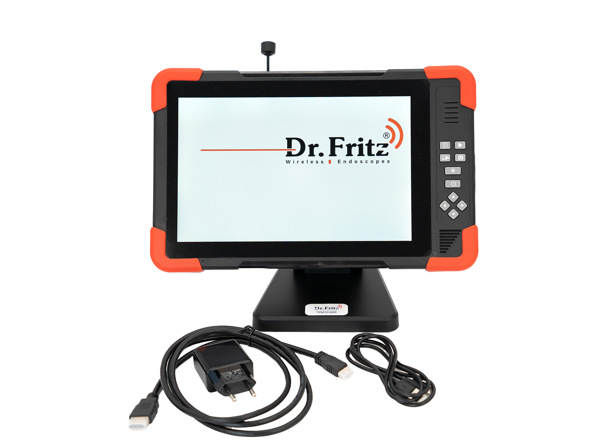 Erstes Bild von Dr. Fritz 10"Empfänger-Monitor mit Rekorder 5,8GHz •  Micro SD-Card 64GB für Dokumentation •  Mit Standfuß




